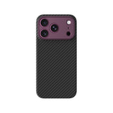 AmazingThing Titan Max Lens Case til iPhone 18 Pro Max i Aramid Fiber med Camera Cover, Kompatibel med MagSafe - Purple