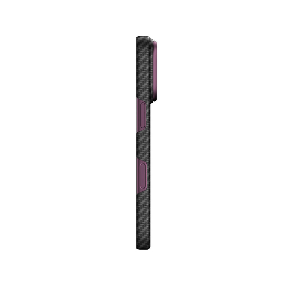 AmazingThing Titan Max Lens Case til iPhone 18 Pro Max i Aramid Fiber med Camera Cover, Kompatibel med MagSafe - Purple