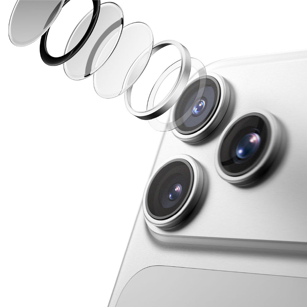 AmazingThing Titan Vision Lens Sapphire til iPhone 18 Pro / 18 Pro Max - Sølv