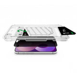 AmazingThing Radix +Care Privacy Glass til iPhone 18 Pro med monteringsramme