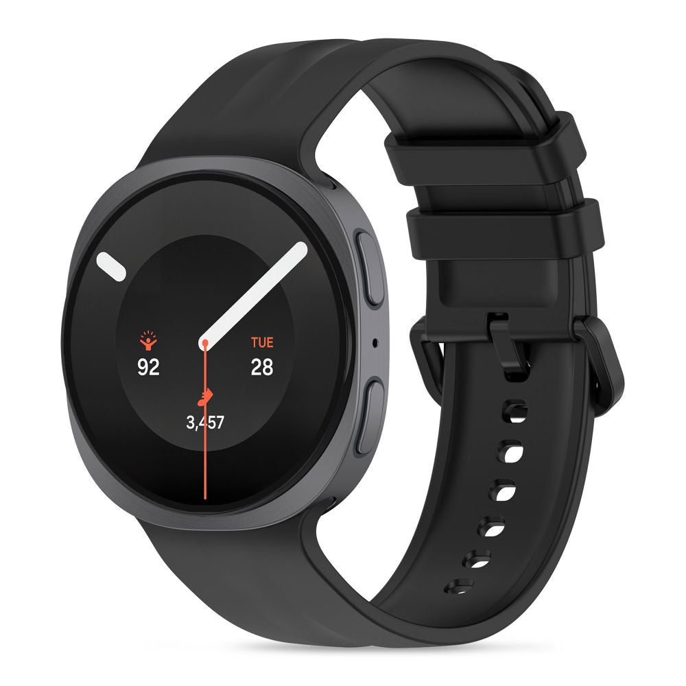 Tech-Protect Silicone Evo Strap for Samsung Galaxy Watch 40/44/46 mm - Black