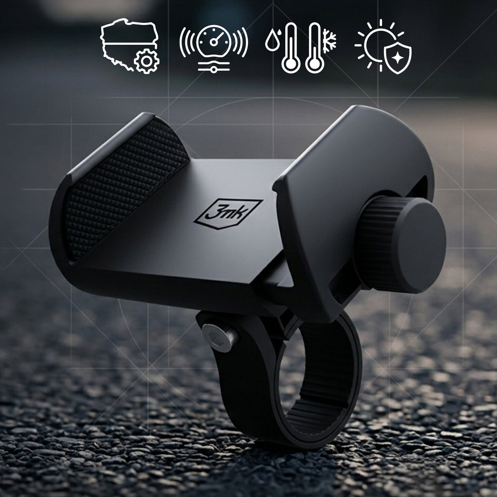 3mk BikeGrip Bike Phone Holder - Black