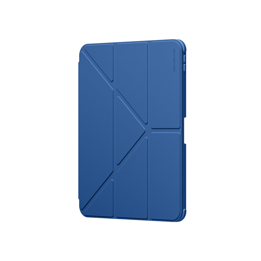 AmazingThing Titan Pro Case til iPad A16 11" med 720° rotationsstativ og blyantholder - Blå
