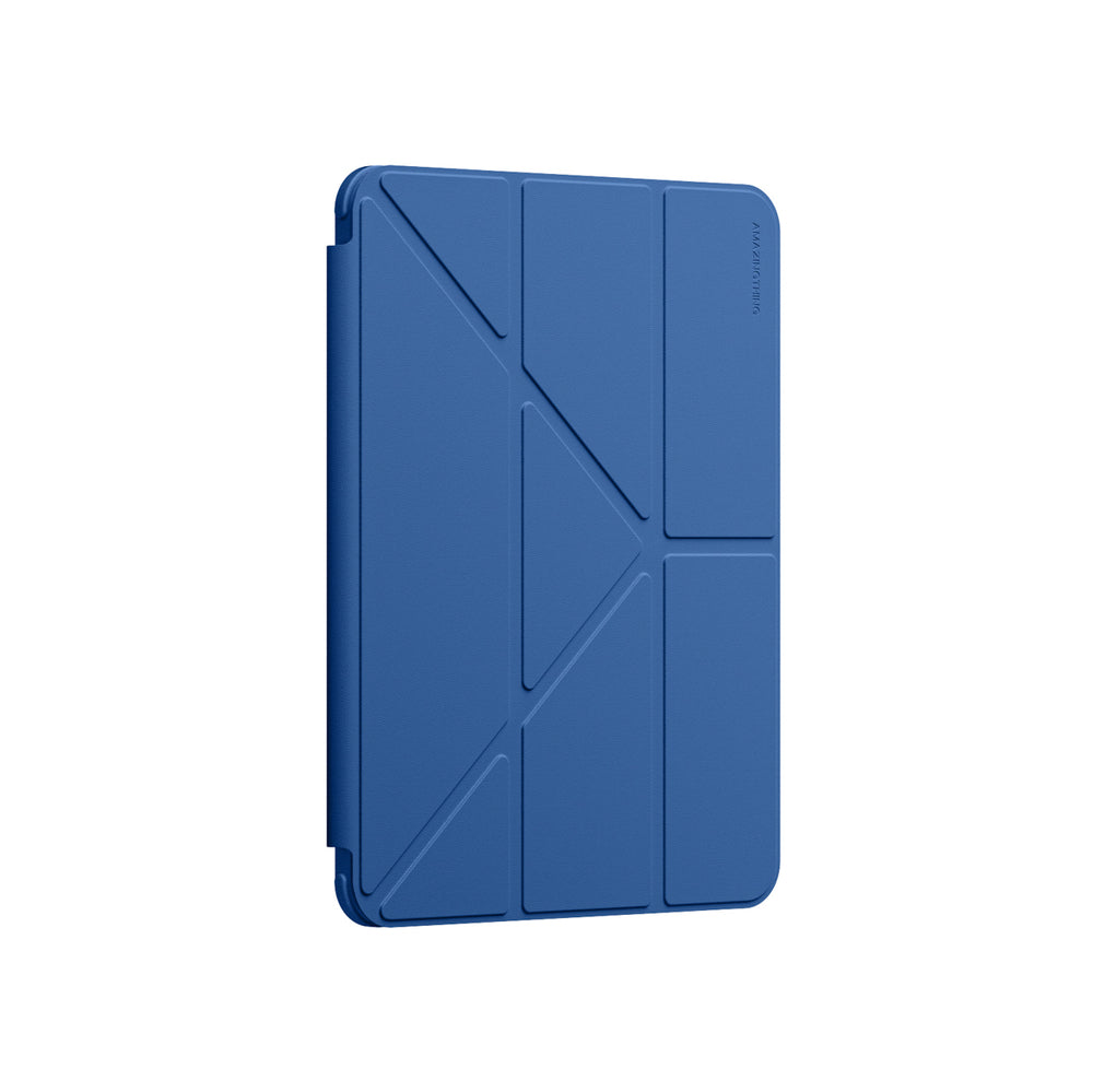 AmazingThing Titan Pro Case til iPad A16 11" med 720° rotationsstativ og blyantholder - Blå