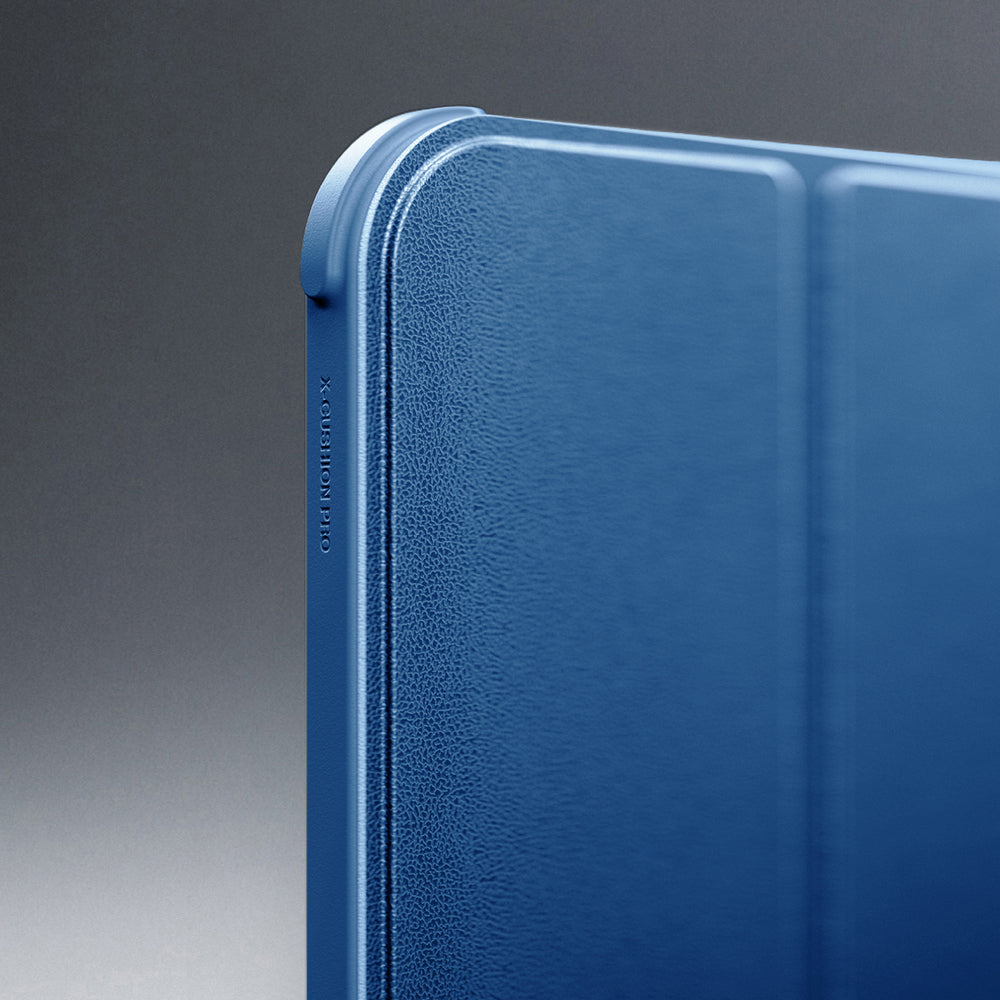 AmazingThing Titan Pro Case til iPad A16 11" med 720° rotationsstativ og blyantholder - Blå
