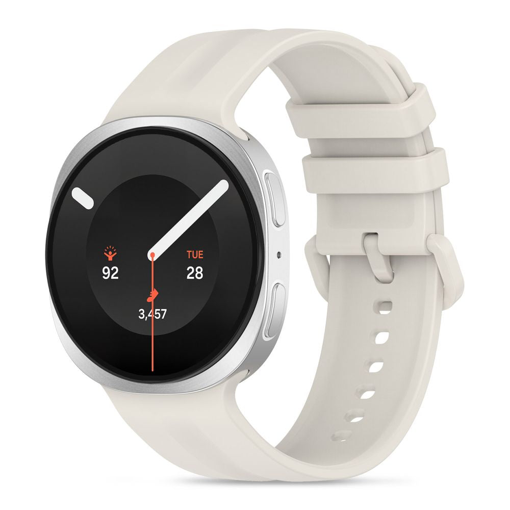 Tech-Protect Silicone Evo Strap for Samsung Galaxy Watch 40/44/46 mm - Beige