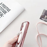 iPhone 17-kasse med krydsbånd, MagSafe-kompatibel - sort