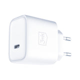 3mk Rayo Charger 20W PD3.0 PPS USB-C Wall Charger + USB-C / USB-C 3A 60W Cable - White