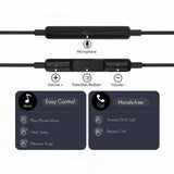 Tech-Protect Ultraboost Core G3 USB-C Wired Headphones - Black