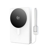 TECH-PROTECT PB40 LIFEMAG MAGSAFE POWER BANK 10000MAH 25W QI2.2 WHITE/SILVER