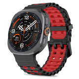 Tech-Protect Iconband Pro for Samsung Galaxy Watch Ultra 47mm - Black and Red