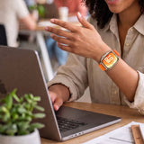 Tech-Protect Nylon Pro Strap for Huawei Watch Fit 3/4/4 Pro/5/5 Pro - Orange