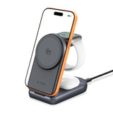 Tech-Protect A53 3in1 MagSafe 25W QI2.2 Wireless Charger - Dark Gray