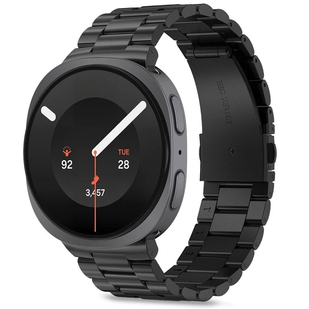 Tech-Protect Stainless Steel Bracelet for Samsung Galaxy Watch 40/44/46 mm - Black