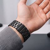 Tech-Protect Stainless Steel Bracelet for Samsung Galaxy Watch 40/44/46 mm - Black