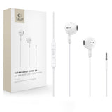 Tech-Protect Ultraboost Core G4 Mini Jack Wired Headphones - White