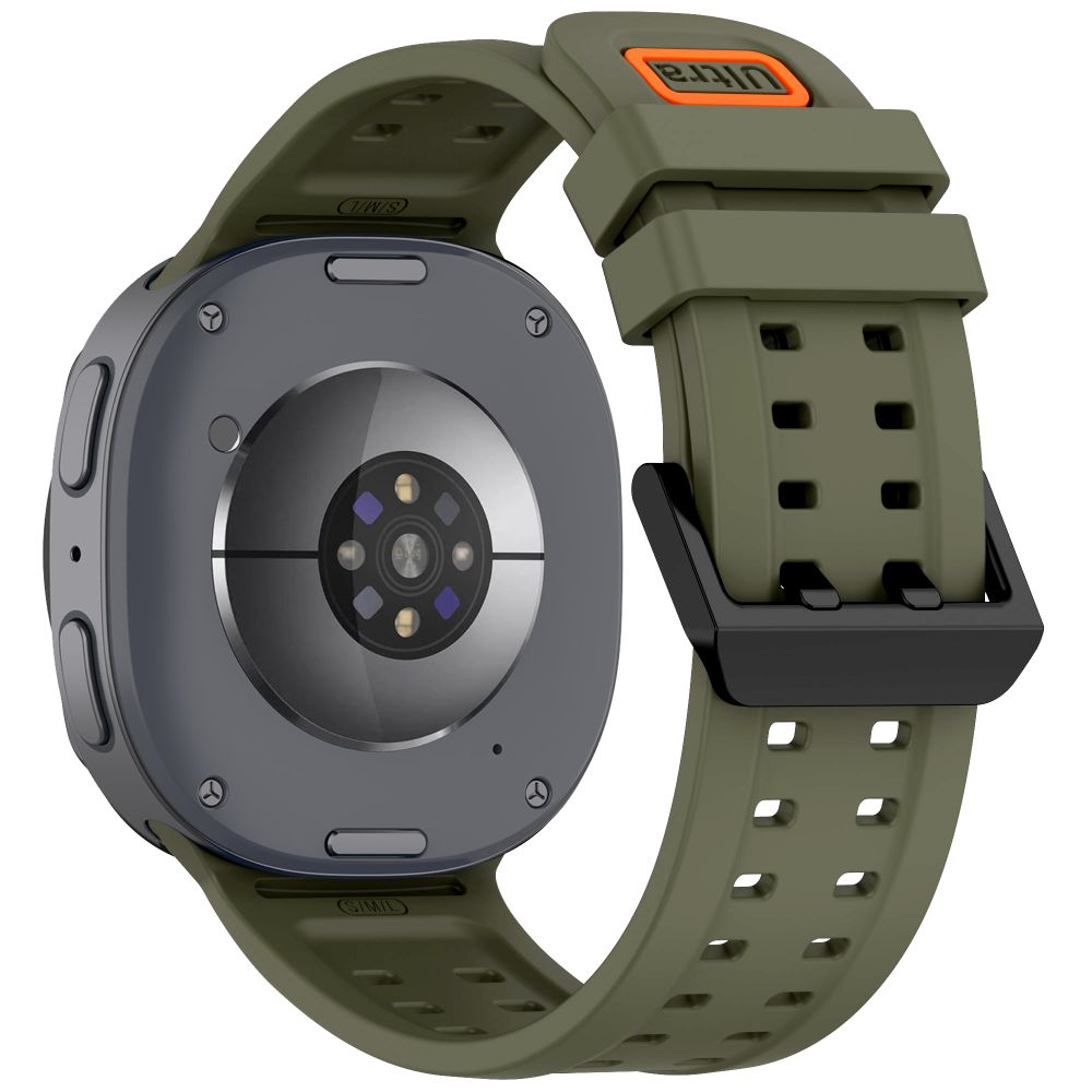 Tech-Protect Silicone Air Strap for Samsung Galaxy Watch 40/44/46 mm - Olive