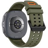 Tech-Protect Silicone Air Strap for Samsung Galaxy Watch 40/44/46 mm - Olive