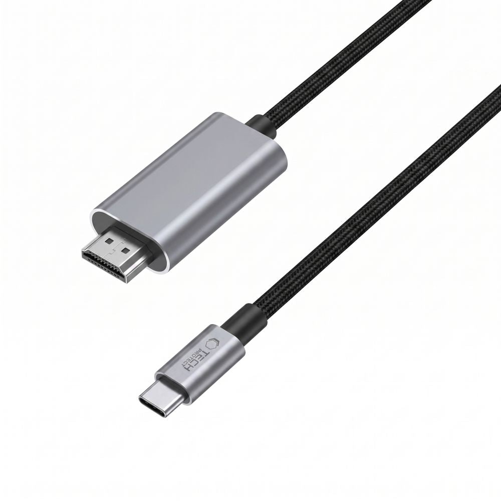 Tech-Protect UltraBoost USB-C to HDMI 2.1 Cable 200 cm 8K 60HZ - Gray