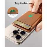 ESR Classic Magnetic Wallet MagSafe for Phone - Brown