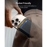 ESR Classic RFID Magnetic Wallet MagSafe for Phone - Black