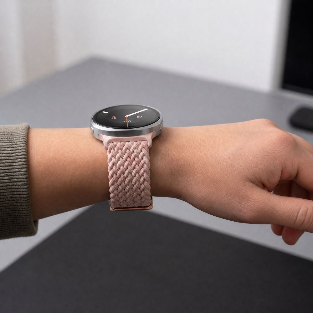 Tech-Protect NylonMag Strap for Samsung Galaxy Watch 40/44/46mm - Pink