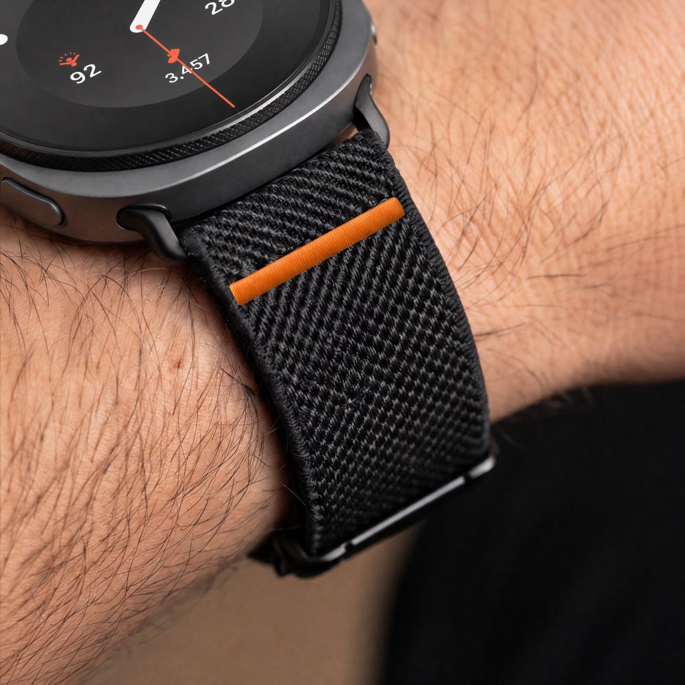 Tech-Protect Nylon Klem til Samsung Galaxy Watch Ultra 47mm - sort