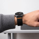Tech-Protect Nylon Klemrem til Samsung Galaxy Watch 40/44/46 mm - sort