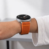 Tech-Protect Nylon Clasp Strap for Samsung Galaxy Watch 40/44/46 mm - Orange