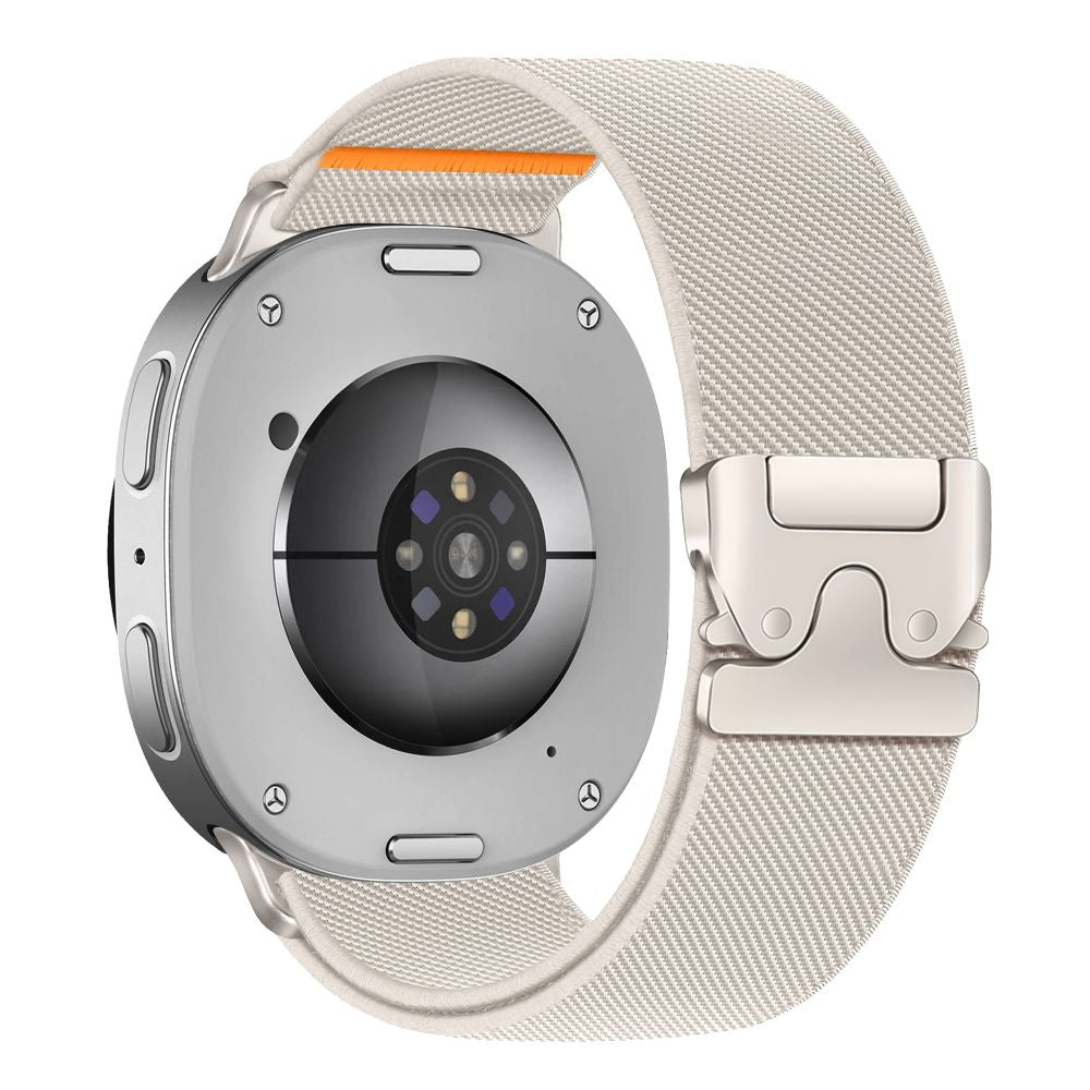 Tech-Protect Nylon Klemrem til Samsung Galaxy Watch 40/44/46 mm - Beige