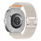 Tech-Protect Nylon Klemrem til Samsung Galaxy Watch 40/44/46 mm - Beige