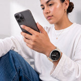 Tech-Protect Nylon Klemrem til Samsung Galaxy Watch 40/44/46 mm - Beige