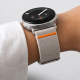 Tech-Protect Nylon Klemrem til Samsung Galaxy Watch 40/44/46 mm - Beige