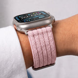 Tech-Protect Nylon Sport Band for Apple Watch 44/45/46/49 mm - Light Pink