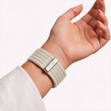 Tech-Protect Nylon Sport Strap for Apple Watch 44 / 45 / 46 / 49 mm - Beige