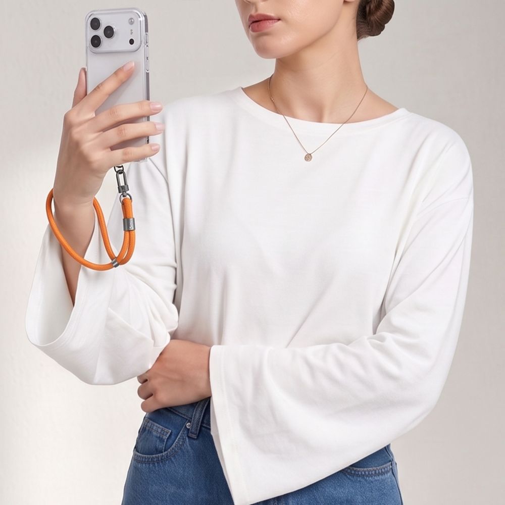 Tech-Protect C11S Rope Wrist Strap for Phone - Orange