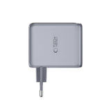 Tech-Protect PowerVision NC100W-GaN 3-Port PD 100W / QC3.0 Wall Charger - Dark Gray