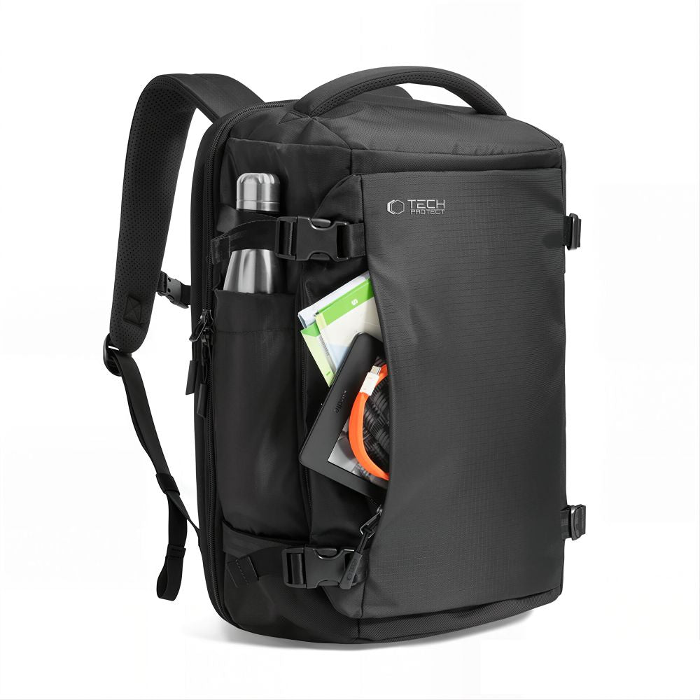 Tech-Protect Defender S70 RYANAIR & WIZZAIR 24L Laptop Backpack - Black