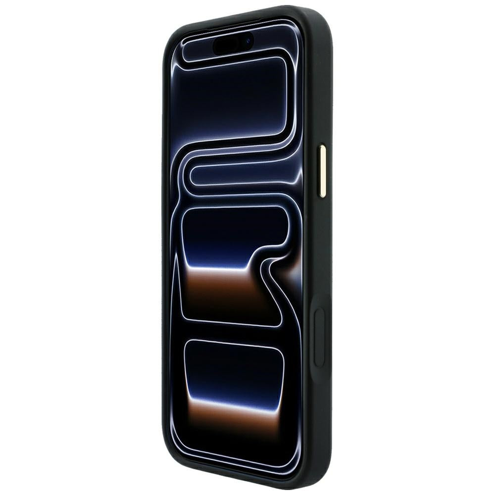 Guess Embossed 4G Classic MagSafe Case til iPhone 17 Pro / 18 Pro - sort