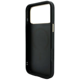 Guess Embossed 4G Classic MagSafe Case til iPhone 17 Pro / 18 Pro - sort
