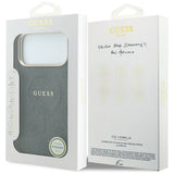 Guess Embossed 4G Classic MagSafe Case til iPhone 17 Pro / 18 Pro - sort