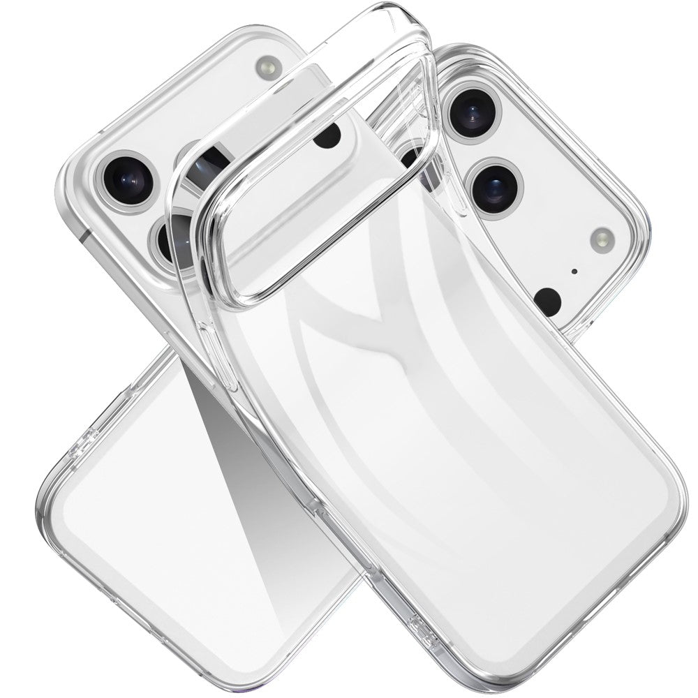 iPhone 18 Pro / 17 Pro Anti-Fingerprint TPU Case - Gennemsigtig