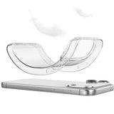 iPhone 18 Pro / 17 Pro Anti-Fingerprint TPU Case - Gennemsigtig