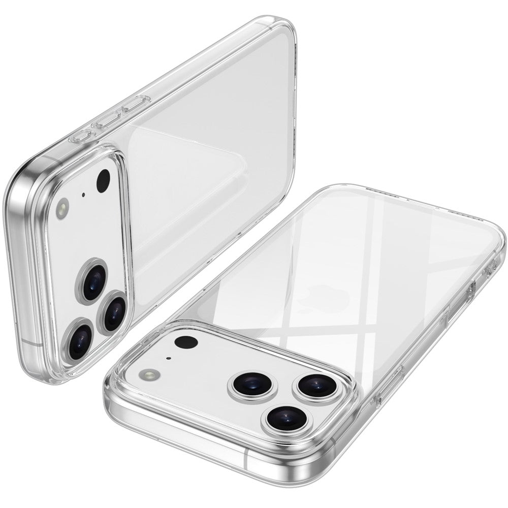 iPhone 18 Pro Max / 17 Pro Max Anti-Fingerprint TPU Case - gennemsigtig