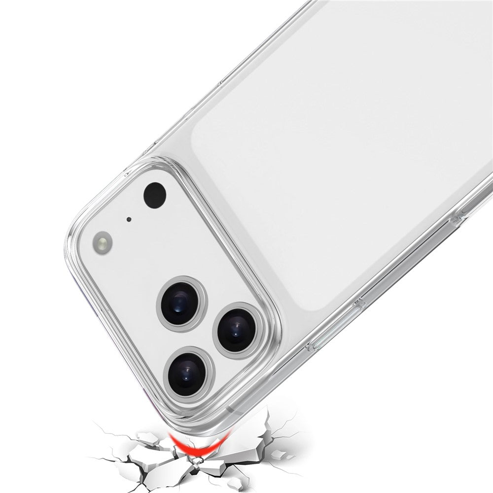 iPhone 18 Pro Max / 17 Pro Max Anti-Fingerprint TPU Case - gennemsigtig