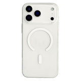 MagSafe Kompatibel iPhone 18 Pro Max / 17 Pro Max PC Case - gennemsigtig hvid