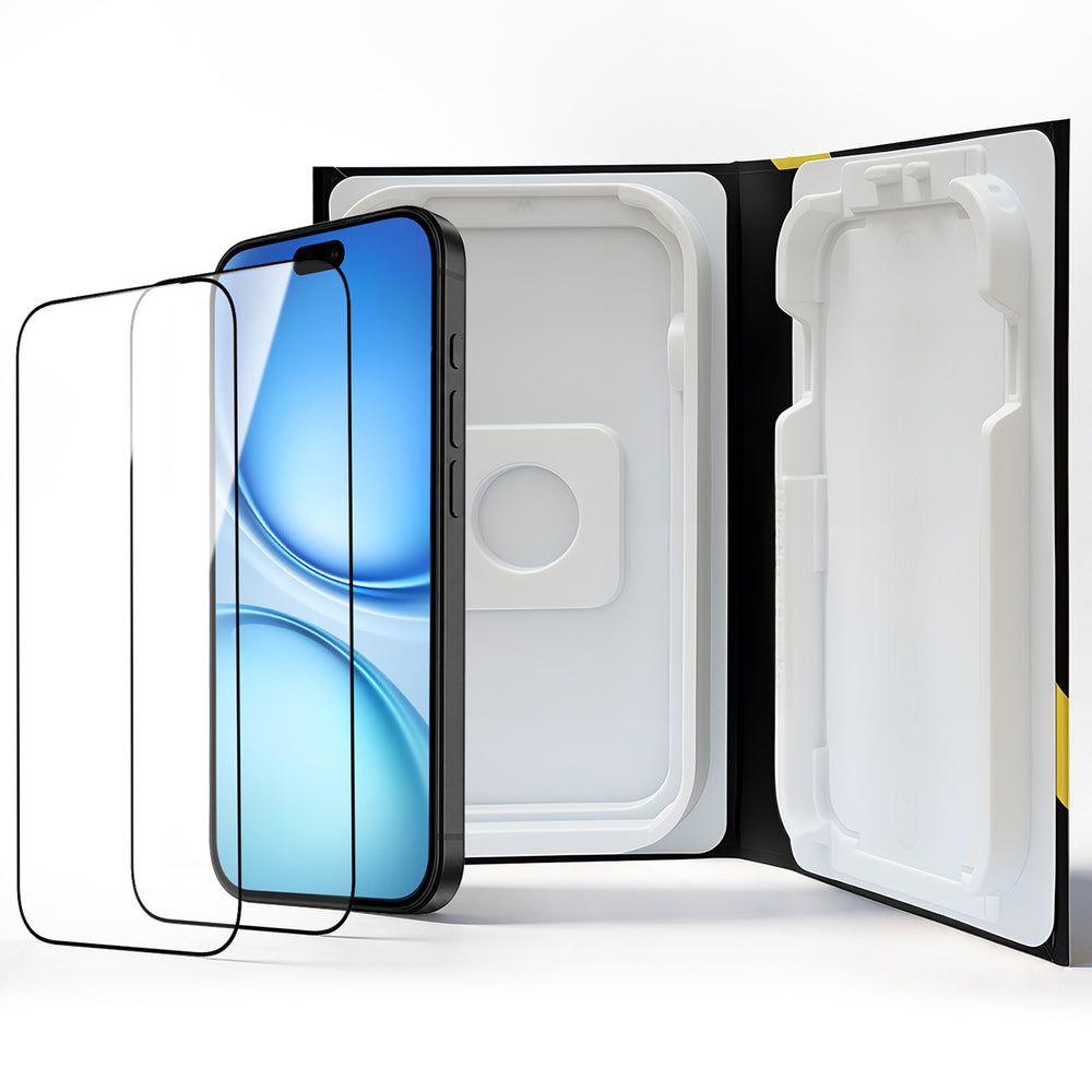 Wozinsky EasyFit Clear Glass hærdet glas til iPhone 18 Pro Max / 17 Pro Max - 2 stk.