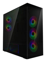 Arctic Xtender Case Black Tårn Udvidet ATX Ingen strømforsyning Glass Sort