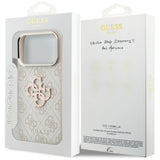 Guess 4G og Big Resin Logo Case til iPhone 17 Pro Max / 18 Pro Max - Pink