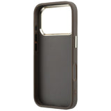 Guess 4G og Big Strass Logo Case til iPhone 17 Pro Max / 18 Pro Max - Brown